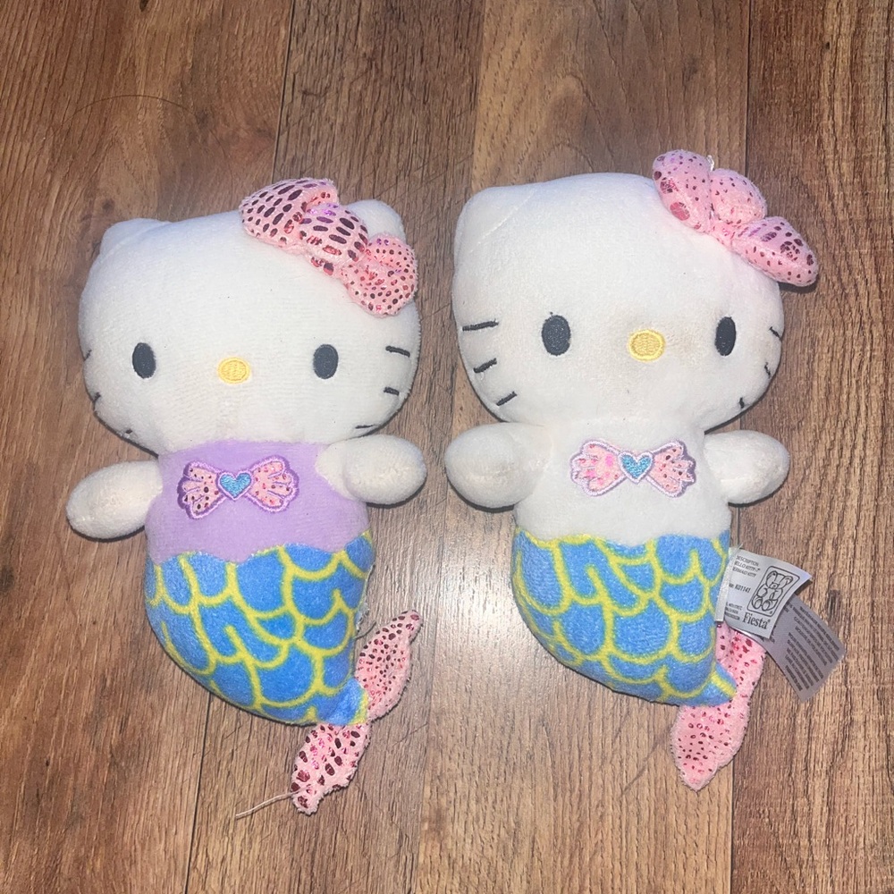 Hello Kitty Mermaid Plush Set
